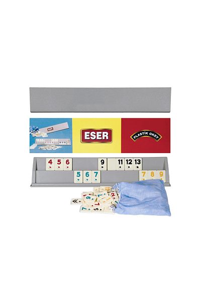 sepetimpet Adult Large Size Plastic Okey Set