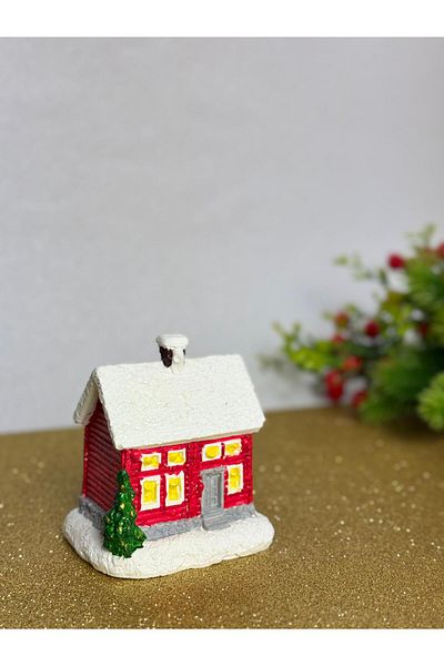 Mithbox Christmas Snowy Home Decorative Item Figurine New Year's Gift Ornament