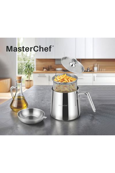 Masterchef 4Pcs Inox Steel Frying Pot Set