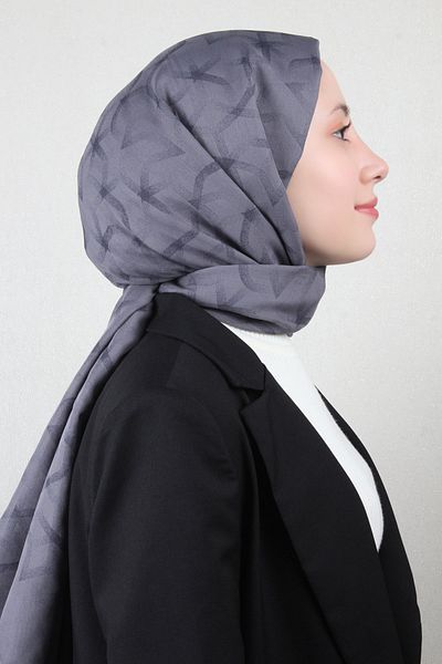 Aker Karma Shawl 1040500-975 Καπνιστό