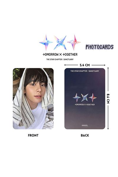 Kpop Dünyasi TXT Taehyun - مجموعة بطاقات الصور ''The Star Chapter: Sanctuary''