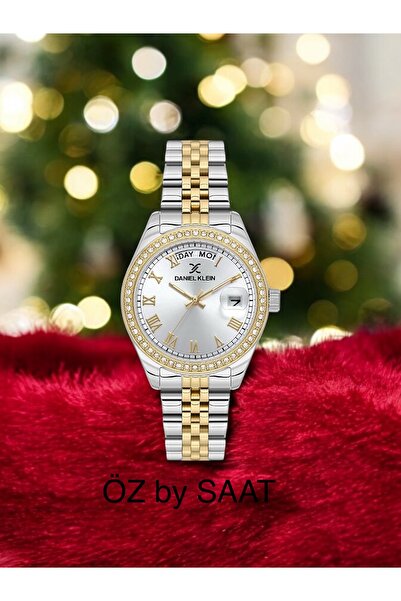 Daniel Klein Kadın Kol Saati 34mm Çelik Bileklik Hediye
