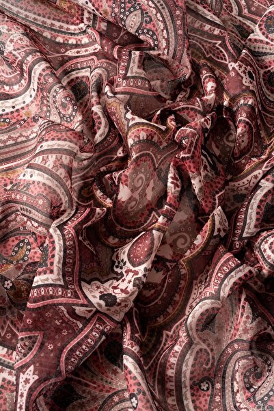 JAWEL Kadın Etnik Desenli Soft Eşarp