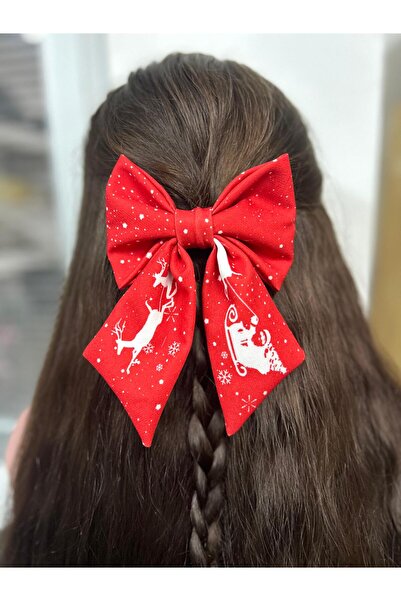 Melkady Aksesuar MelKady 524A - Cataramă cu fundă de lux, cataramă de Crăciun...