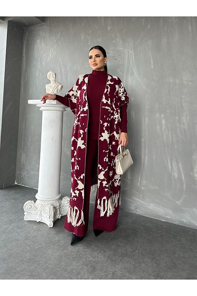 MAY MARA ΓΥΝΑΙΚΕΙΑ CASUAL FIT ΓΙΛΕΚΑ & ΠΑΝΤΕΛΟΝΙ & ΣΕΤ 3 ΤΕΜ