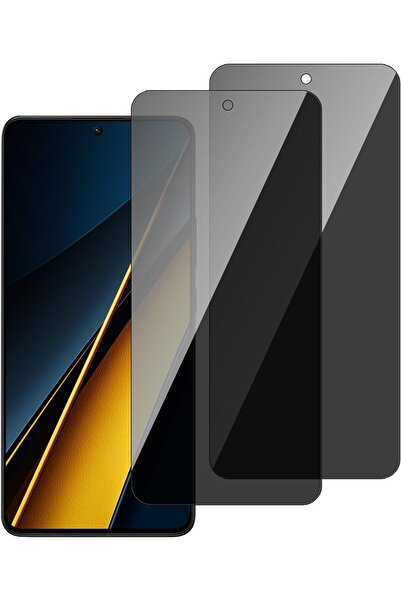 aheaks Poco X6 Pro Nano Hayalet Nano Cam Ekran Koruyucu - Kamera Bölümü Açık