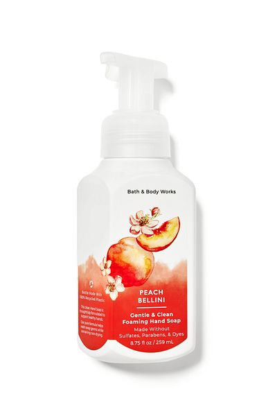 Bath & Body Works Peach Bellini Gentle & Clean Foaming Hand Soap