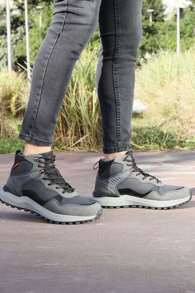 Jump 28655 Gri Erkek Su Geçirmez Outdoor Bot Spor Ayakkabı