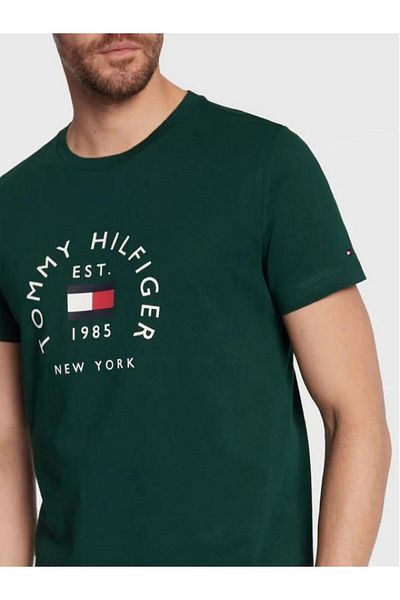 Tommy Hilfiger ORGANIC COTTON FLAG ARCH SLIM FIT T-SHIRT