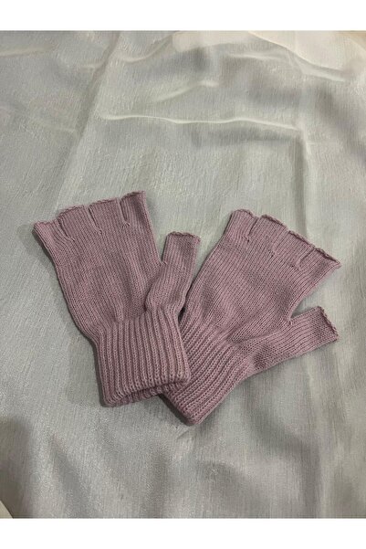 BijuPeri Kışlık Triko Kullanımı Rahat Kesik Unisex  Eldiven