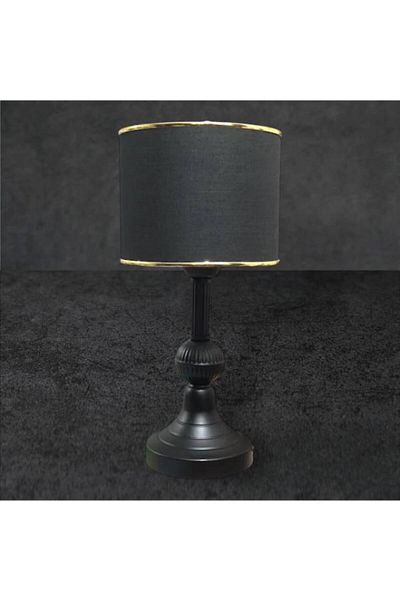 DEDE Black Cilindro Lampshade Table Lamp