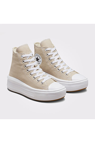 Converse Chuck Taylor All Star Move Platform Unisex Krem Sneaker