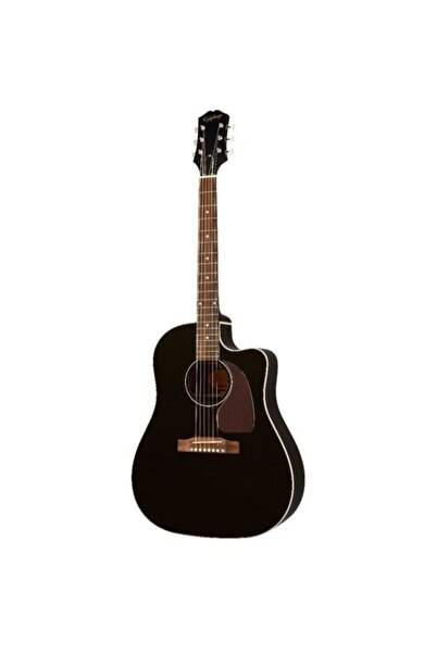 Epiphone J-45 EC Elektro Akustik Gitar (Aged Ebony)