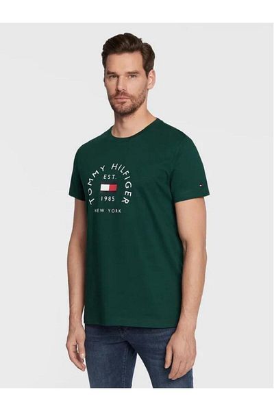 Tommy Hilfiger ORGANIC COTTON FLAG ARCH SLIM FIT T-SHIRT