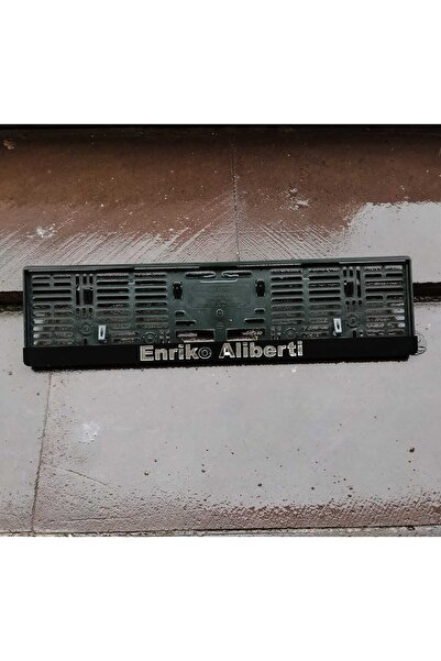 Pi Dekorasyon international Enriko Aliberti Plakalık Lazer Kesim Pleksi (2 Adet)