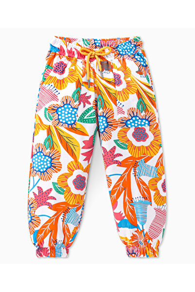 Ollington St. Ollington St. Cotton Knit Full Sleeves Sweatshirt & Joggers Co-Ord Set With Floral Print-Multicolor