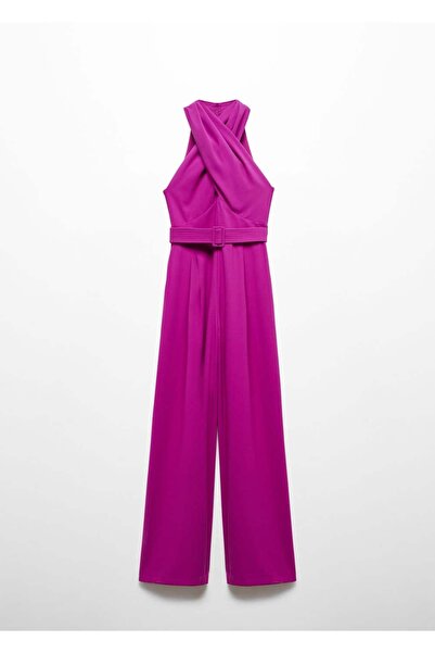 MANGO Woman Kemerli Kruvaze Yaka Tulum