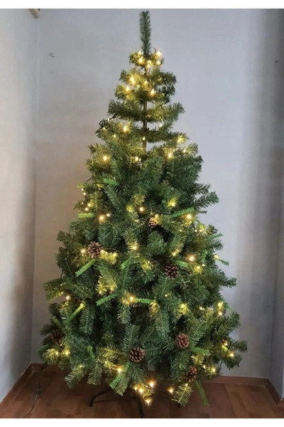 MEKA HOME 180 450 DALLI METAL AYAKLI A KALİTE YILBAŞI AĞACI