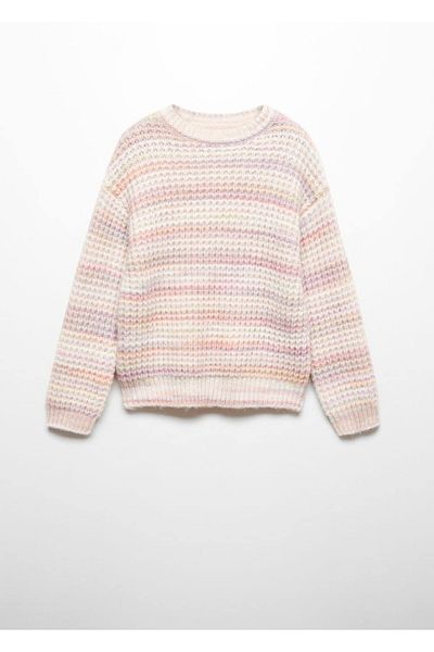 MANGO Kids Pink Sweater for Kids