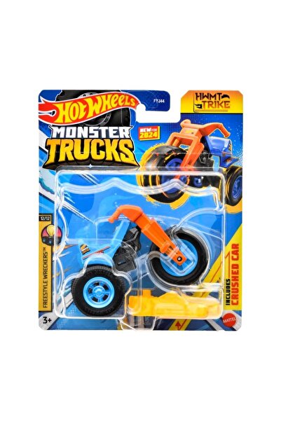 HOT WHEELS شاحنات الوحش 1:64 سيارات Hwmt Trike FYJ44-HTM37