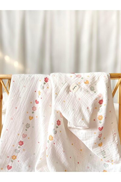 Zezig Dotty Muslin Blanket