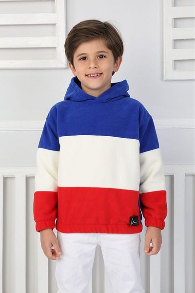 Calisa Shaved Fleece Hooded Sweatshirt