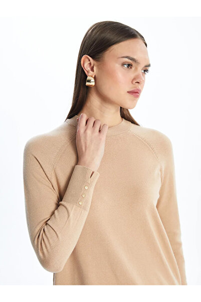 LC Waikiki Tunica de dama cu maneca lunga solida cu decolteu