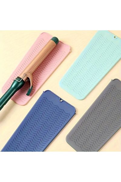 Mucizelerevi Silicone Storage Bag Bathroom Waterproof Accessories Hair Straightener Perm Bag