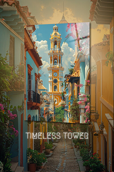 Timeless Tower Özel Üretim Cam Tablo