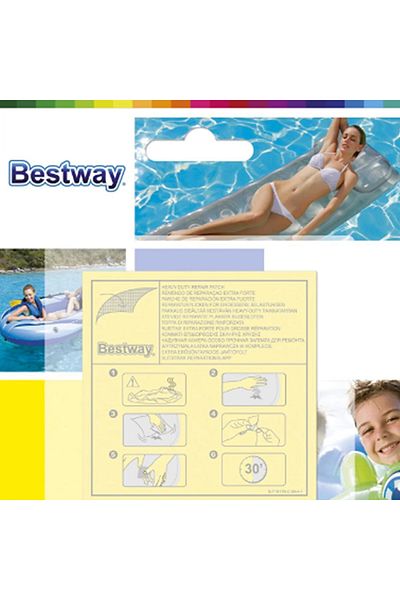 Altınkayaticaret 62068 Bestway Repair Patch 6.5x6.5 Cm Inflatable mattress boat repair patch