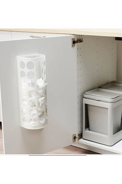 IKEA Λευκό 45 cm Variera Πλαστικό Δοχείο Οργάνωσης