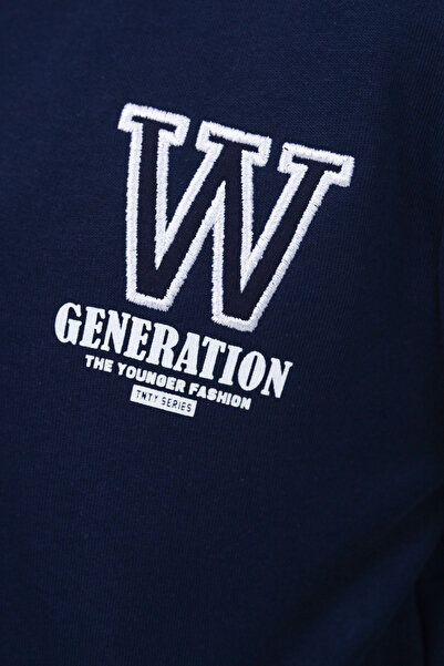 Toontoy Σχολική ζακέτα με κέντημα για αγόρια