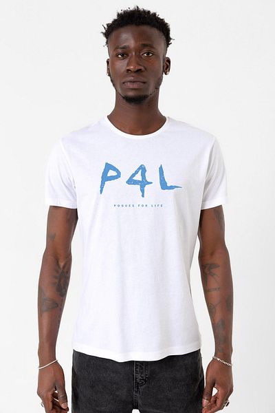 Tshirthane Ανδρικό μπλουζάκι Outer Banks P4L White Cycling