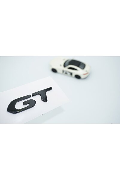 Genel Markalar GT Bagaj Siyah ABS Logo Amblem Peugeot İle Uyumlu