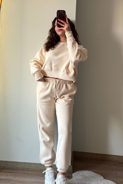 Güneş Raised Sweat Tracksuit Set