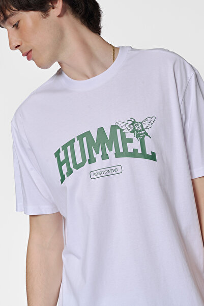 hummel LOOSE TEE ΠΑΝΕΠΙΣΤΗΜΙΟ BEE ΜΠΟΥΜΕΛΟ ΚΟΝΤΟ ΜΑΝΙΚΙ