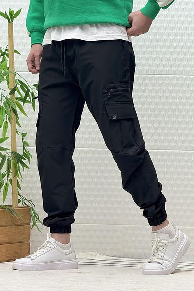 WAFRA Ανδρικό παντελόνι Jogger με αλεξίπτωτο μοντέλο Cargo Pocket