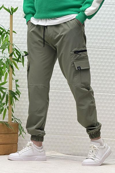 WAFRA Ανδρικό παντελόνι Jogger με αλεξίπτωτο μοντέλο Cargo Pocket