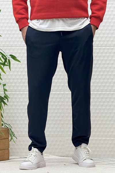 WAFRA Men's Straight Leg Steel Mesh Fabric Seasonal Classic Pantalon