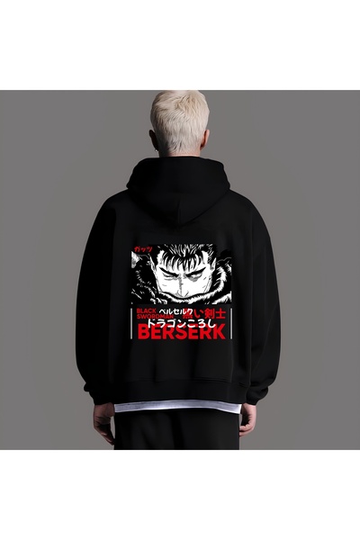 Aesthia Berserk Guts Model 2 unisex dukserica sa kapuljačom