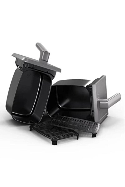 Genel Markalar D7800 Taste Master Çift Hazneli Air Fryer 4 4 Lt Yağsız Fritöz