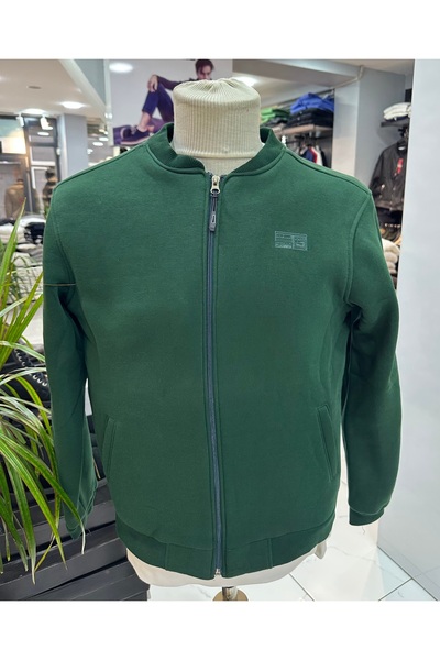 Spruce By Olis Yeşil üç iplik hırka