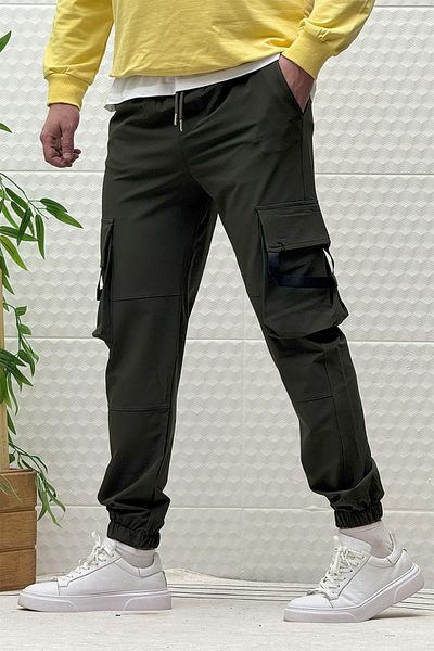 WAFRA Ανδρικό εποχιακό παντελόνι Jogger Cargo Pocket