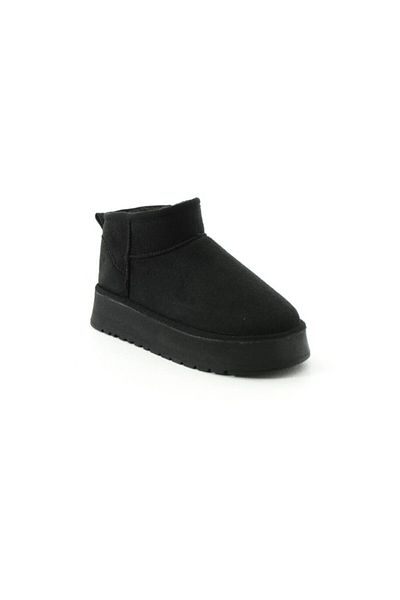 Riva Women's Thick Flat Sole Sheepskin Suede Short Ankle Boots