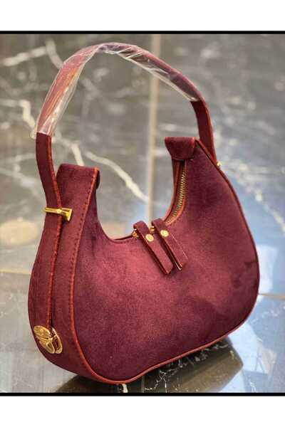 eliteshop Elite Nova Shopping Women's Suede Baguette Shoulder Bag