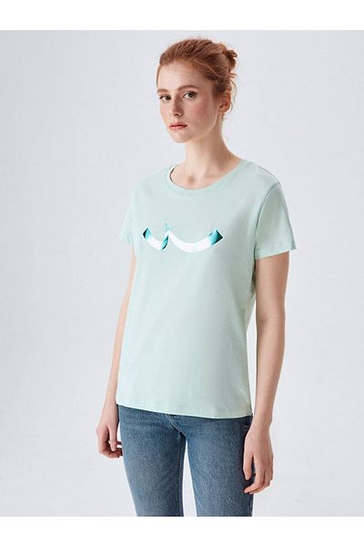 Ltb Green T-shirt with Shiny Logo