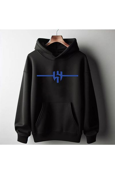 Pisa Art Φούτερ AL Crescent Special Minimalist Design Unisex με κουκούλα