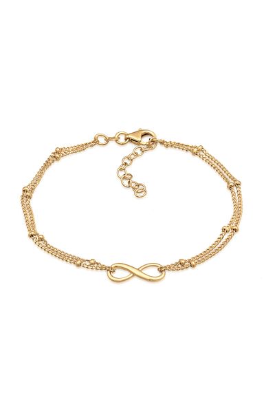 ELLI Armband Damen Unendlichkeitssymbol Basic aus 925 Sterling Silber