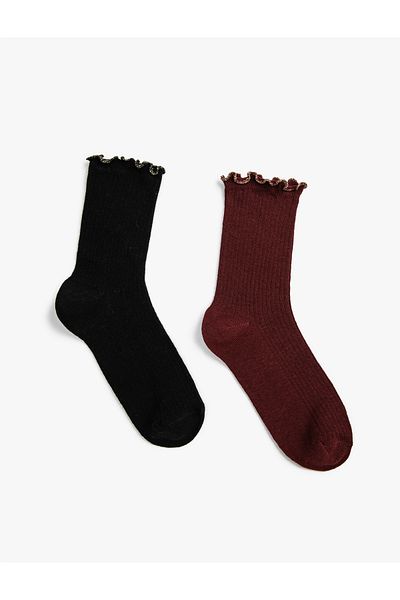 Koton Șosete Basic Socket cu Volane