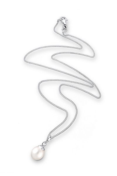 ELLI Náhrdelník Klasické sladkovodní kultivované perly 925 Sterling Silver
